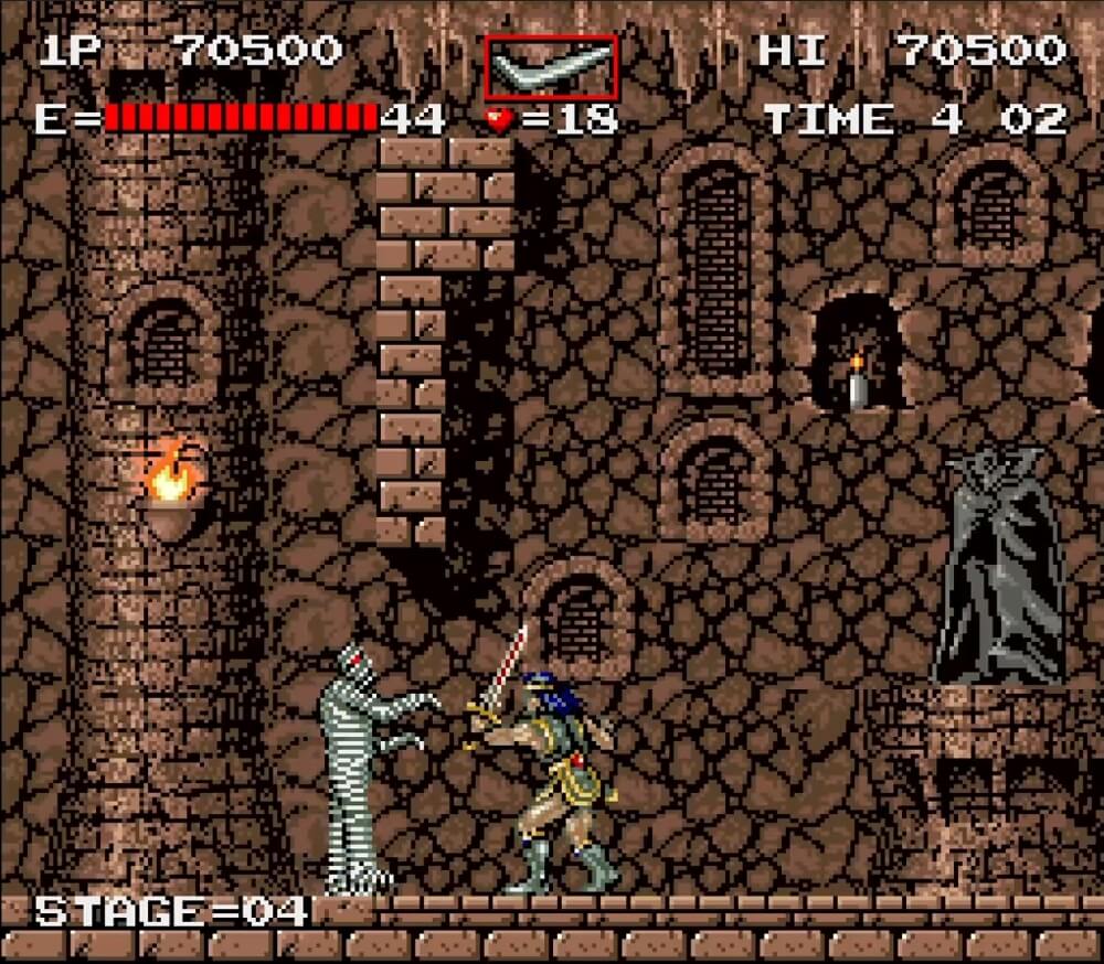 Haunted Castle - геймплей игры Arcade